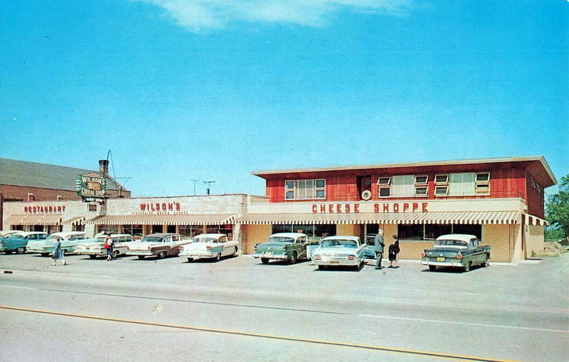 Wilsons Cheese Shop - Vintage Postcard (newer photo)